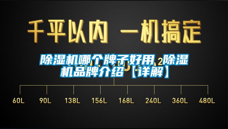 除濕機哪個牌子好用 除濕機品牌介紹【詳解】
