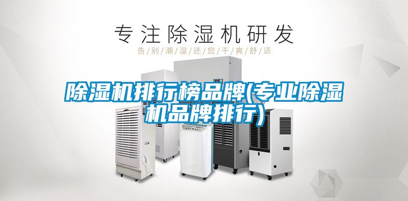 除濕機排行榜品牌(專業除濕機品牌排行)