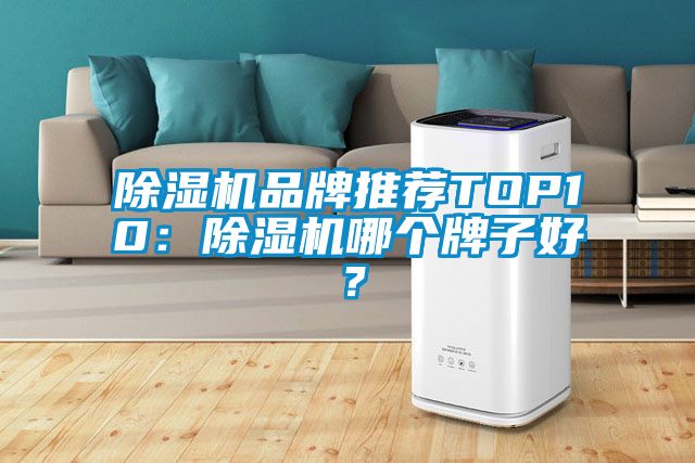 除濕機品牌推薦TOP10：除濕機哪個牌子好？