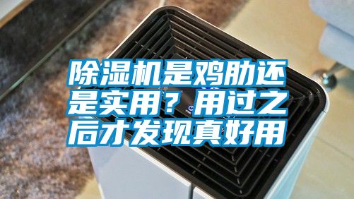 除濕機是雞肋還是實用？用過之后才發現真好用