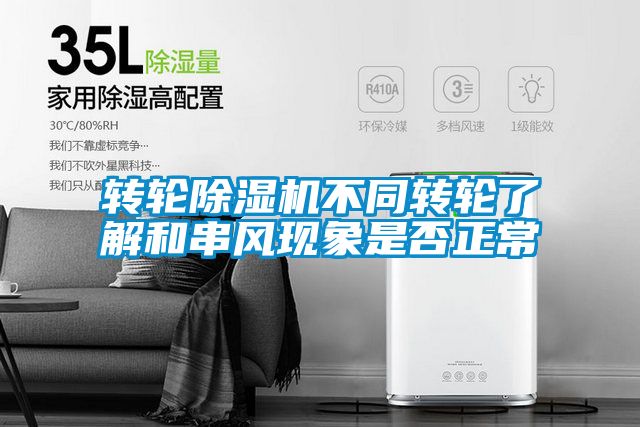 轉輪除濕機不同轉輪了解和串風現象是否正常
