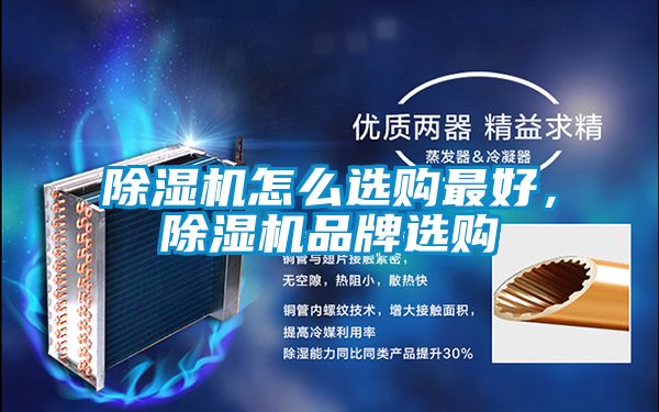 除濕機怎么選購最好，除濕機品牌選購