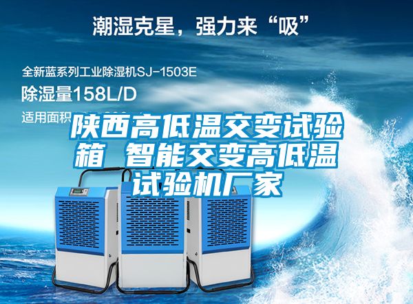 陜西高低溫交變試驗箱 智能交變高低溫試驗機廠家