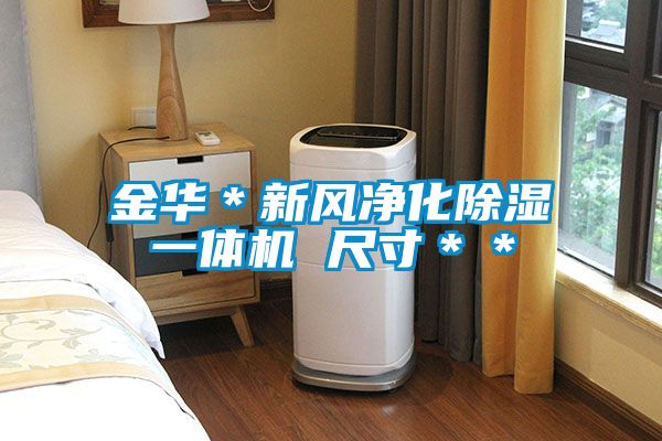 金華＊新風凈化除濕一體機 尺寸＊＊