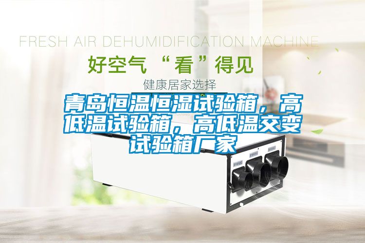 青島恒溫恒濕試驗箱，高低溫試驗箱，高低溫交變試驗箱廠家