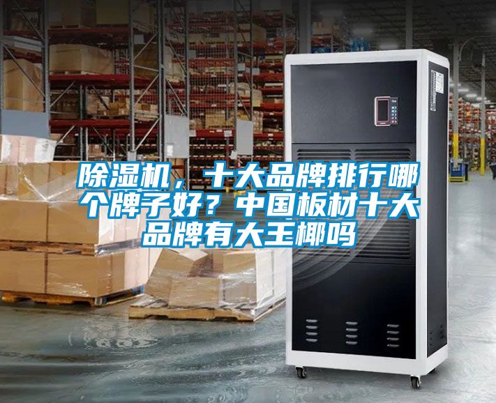 除濕機，十大品牌排行哪個牌子好？中國板材十大品牌有大王椰嗎