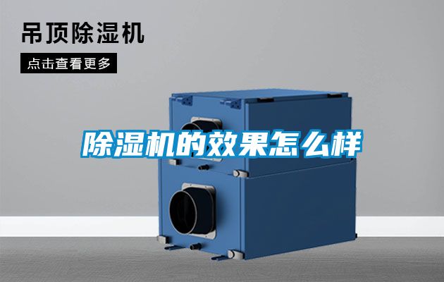 除濕機的效果怎么樣
