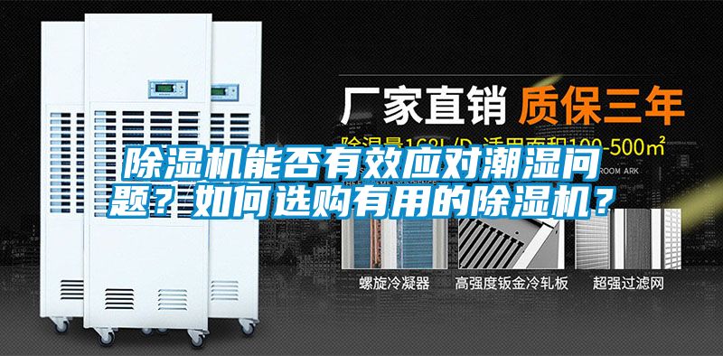 除濕機能否有效應對潮濕問題？如何選購有用的除濕機？